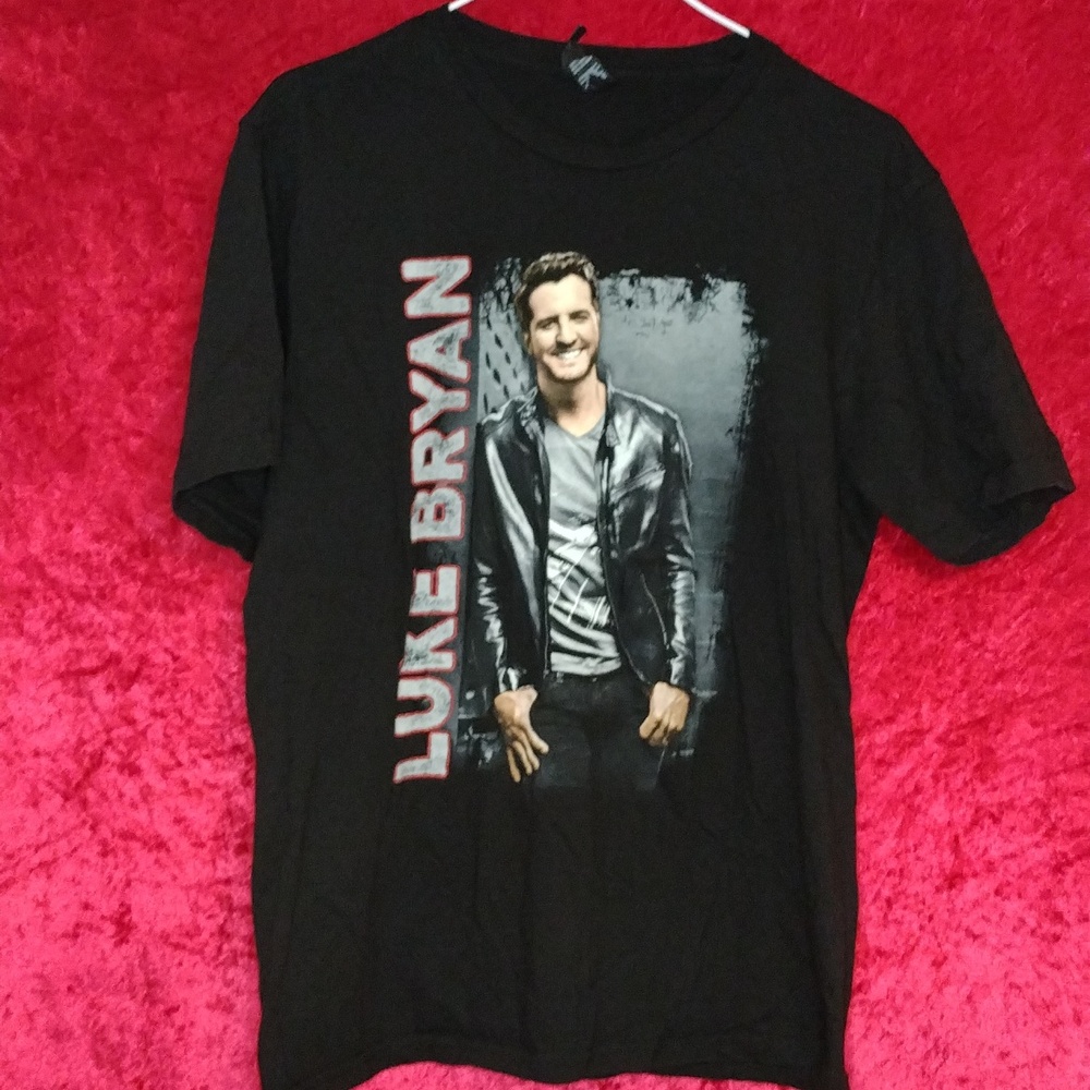 #LukeBryan #kickupthedusttour 2015 t-shirt #concert country band.